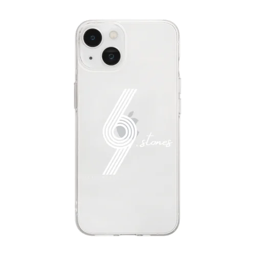 69.STONES グッズ（白ロゴバージョン） Soft Clear Smartphone Case