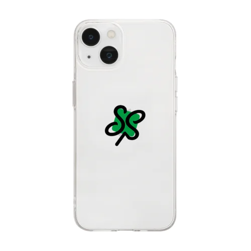 SS Shop ロゴ Soft Clear Smartphone Case