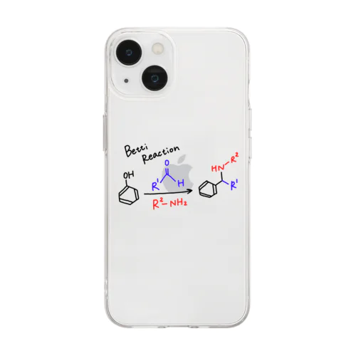 Betti reaction Soft Clear Smartphone Case