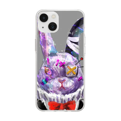 Boss兎 Soft Clear Smartphone Case