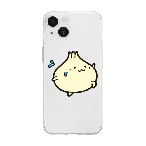 小籠包のぽーちゃん Soft Clear Smartphone Case