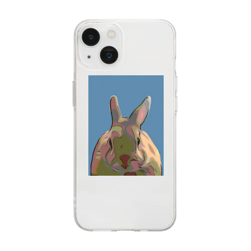 うさぎ Soft Clear Smartphone Case