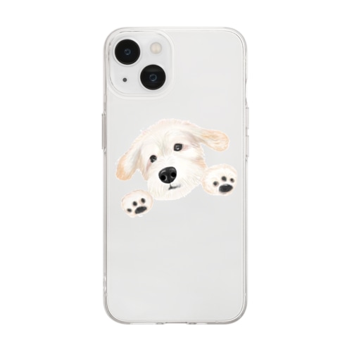 たんぽぽ色のまどろみ Soft Clear Smartphone Case