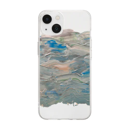 Inner waves（for PORTO） Soft Clear Smartphone Case