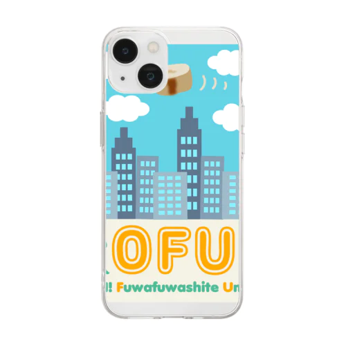白昼のOFU(お麩) Soft Clear Smartphone Case