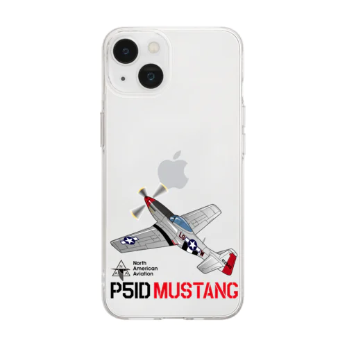 P51D MUSTANG（マスタング）２ Soft Clear Smartphone Case