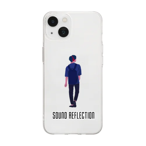 Sound Reflection | SENTIMENTAL-Boy Soft Clear Smartphone Case
