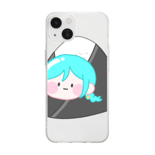 月崎しょごむすび Soft Clear Smartphone Case