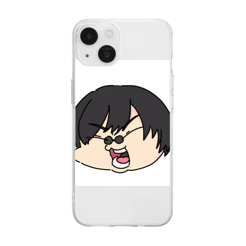 AXEL(踏ん張りEdition) Soft Clear Smartphone Case