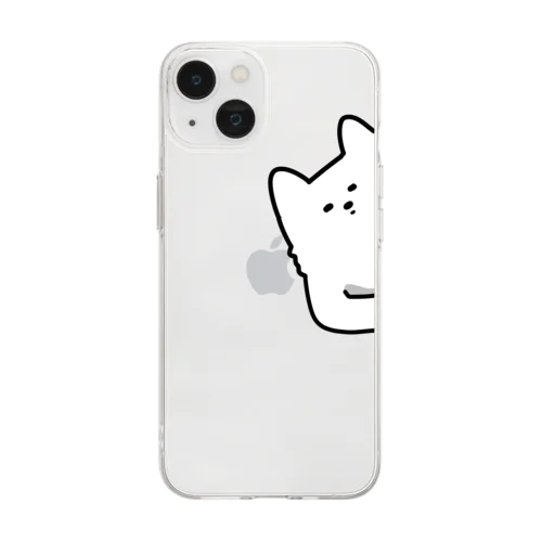 ひょこっ Soft Clear Smartphone Case