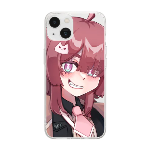 エディス・ライラック(ｵﾘｷｬﾗ) Soft Clear Smartphone Case