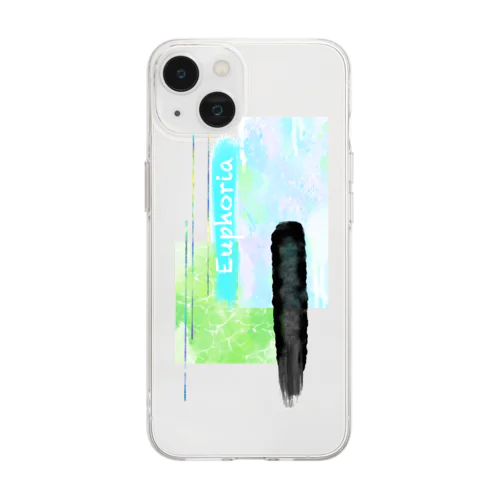 Euphoria〜ブルークリア〜 Soft Clear Smartphone Case