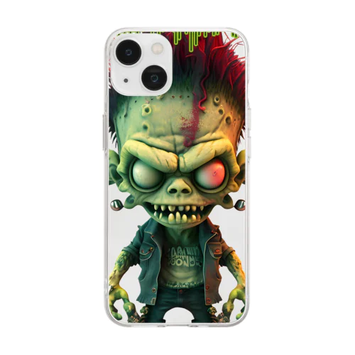 Punkish Zombies / パンキッシュゾンビ #188 Soft Clear Smartphone Case