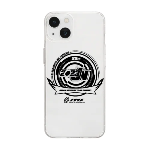 2023JNロゴ-タイプB Soft Clear Smartphone Case