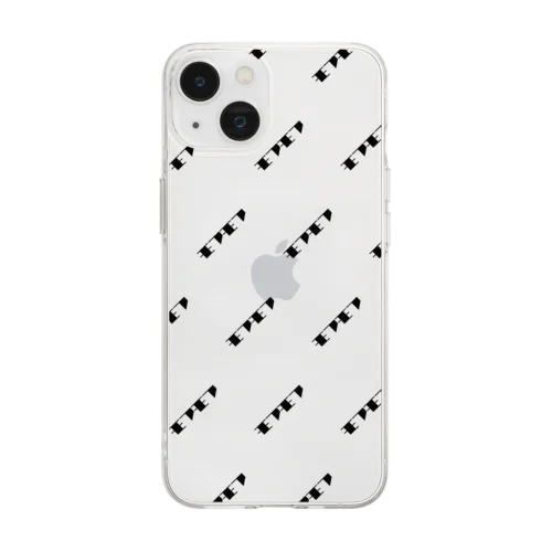 モフモフモフモフ Soft Clear Smartphone Case