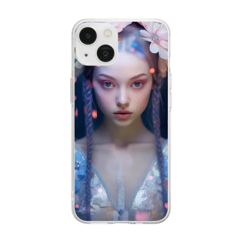 恋するアンドロイド 001  Soft Clear Smartphone Case