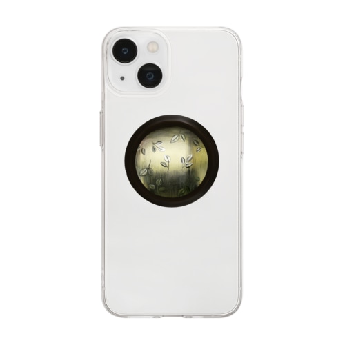 曇り硝子の窓 Soft Clear Smartphone Case
