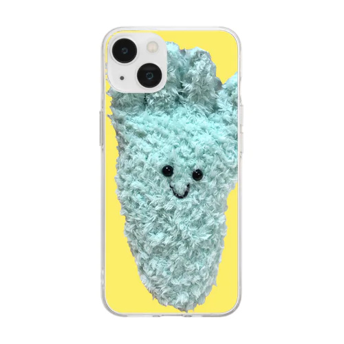 初代足くん Soft Clear Smartphone Case