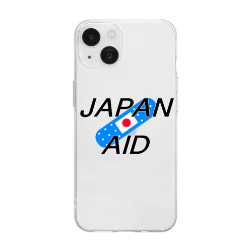 Japan aid ソフトクリアスマホケース