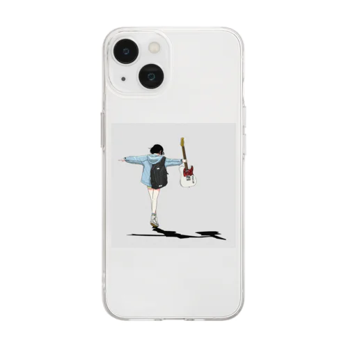 JUST LIKE THAT FINE #1 Soft Clear Smartphone Case