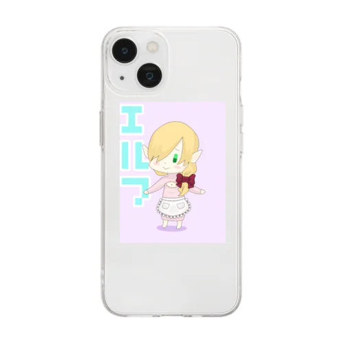 エルフ妻 Soft Clear Smartphone Case