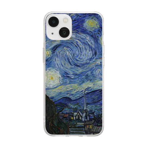 星月夜 / The Starry Night Soft Clear Smartphone Case