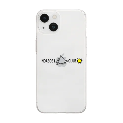 noasobi club Soft Clear Smartphone Case