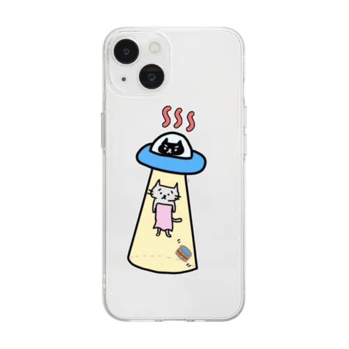 連れさらわれーの Soft Clear Smartphone Case