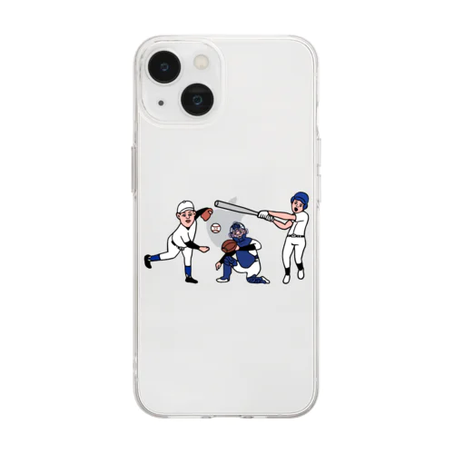 熱闘！ Soft Clear Smartphone Case