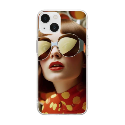 Fashionable woman Soft Clear Smartphone Case