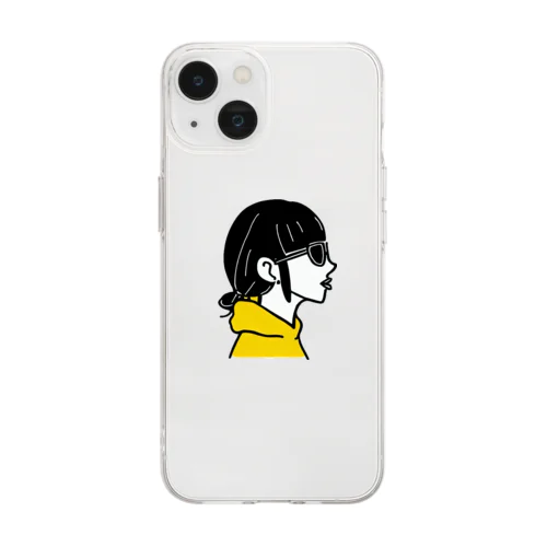 インジャネ？ Soft Clear Smartphone Case