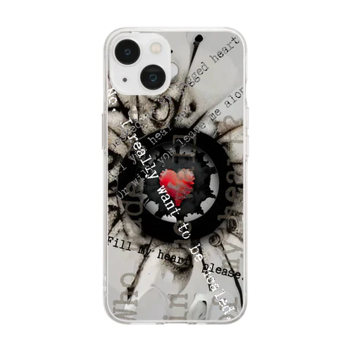 A Delicate Heart Soft Clear Smartphone Case