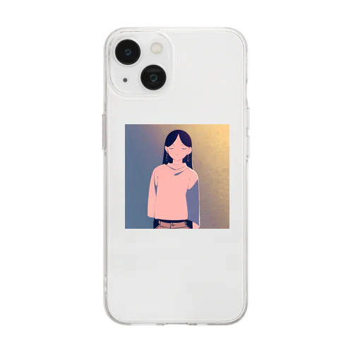 girl Soft Clear Smartphone Case