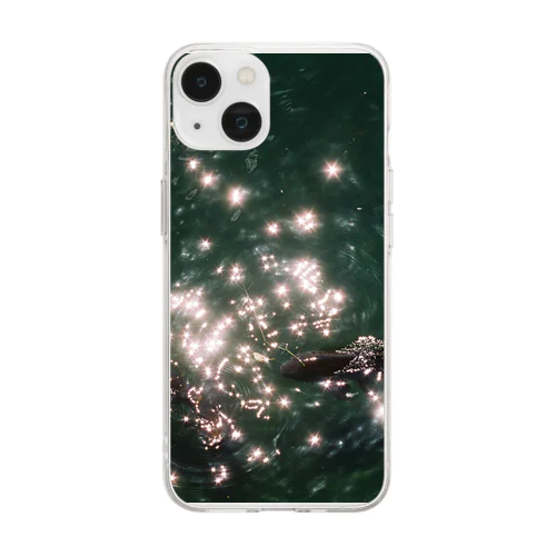 キラキラ鯉 Soft Clear Smartphone Case