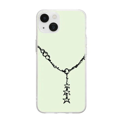 ネックレス Soft Clear Smartphone Case