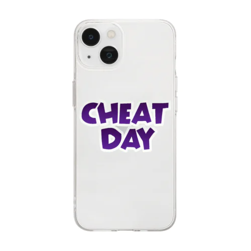 CHEAT DAY Soft Clear Smartphone Case