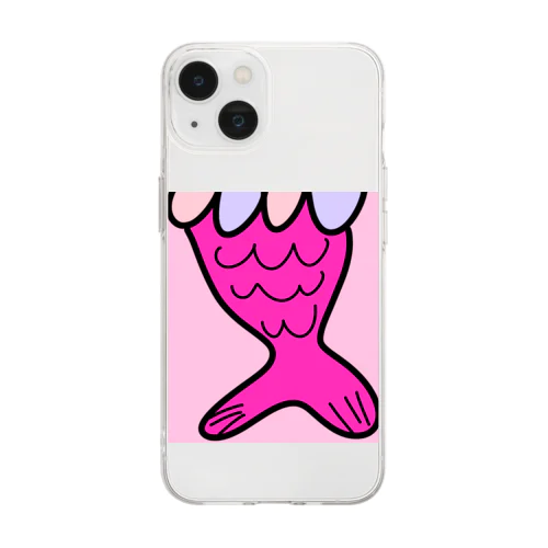 人魚 Soft Clear Smartphone Case