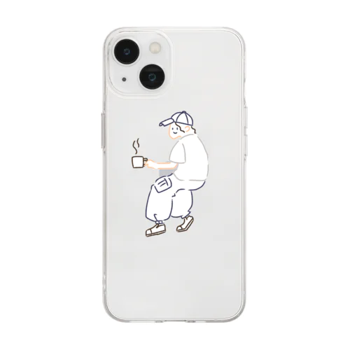 シティボーイA Soft Clear Smartphone Case