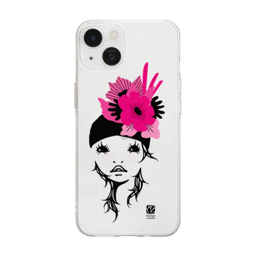 Flower girl Soft Clear Smartphone Case