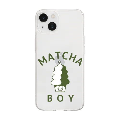 MATCHA BOY ソフトクリアスマホケース