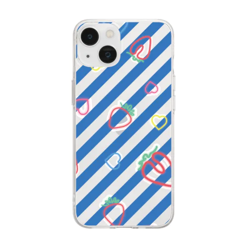 甘い君の味 Soft Clear Smartphone Case