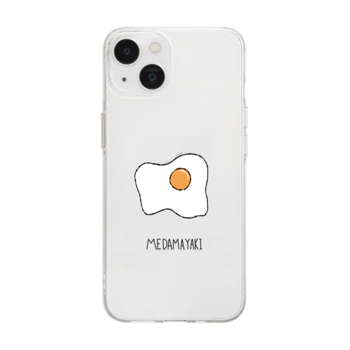 MEDAMAYAKI_透明 Soft Clear Smartphone Case