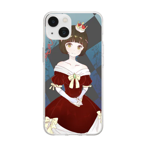 創作少女 王女様 Soft Clear Smartphone Case