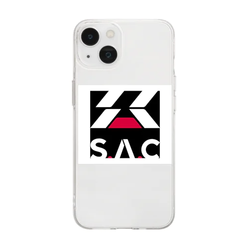 S.A.Cロゴ Soft Clear Smartphone Case