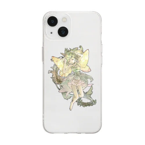 妖精ー小春 Soft Clear Smartphone Case