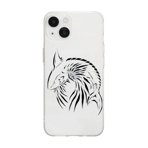 Amazame Tribal ver Soft Clear Smartphone Case