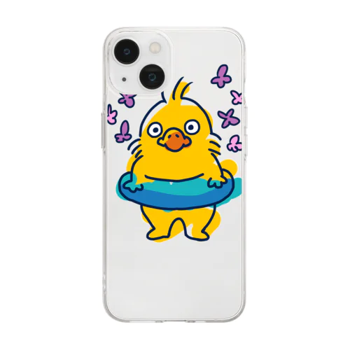 どうみてもぴか　あそぼ Soft Clear Smartphone Case