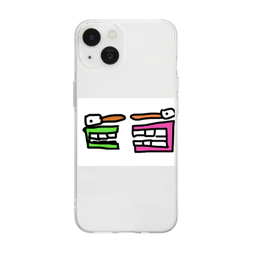 waraaaa！ Soft Clear Smartphone Case