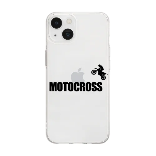 MOTOCROSS Soft Clear Smartphone Case