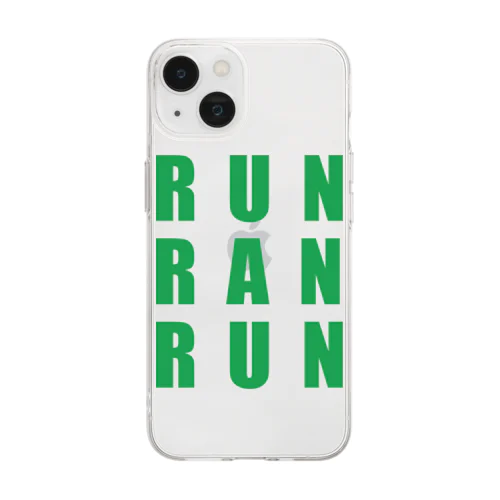 RUN RAN RUN Soft Clear Smartphone Case